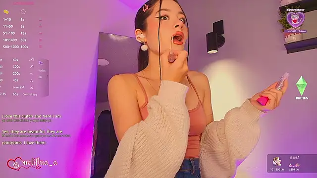 Melifluaa online show from February 2026 09:36:01 PM