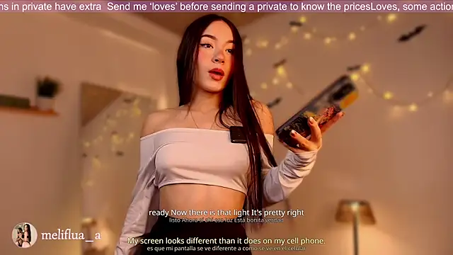 Snapshot of Melifluaa chatting on October 2025 04:18:01 PM Melifluaa online show from October 2025 04:18:01 PM