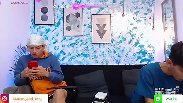 Snapshot of Marcus_and_Tony chatting on September 2025 05:25:02 AM Marcus and Tony online show from September 2025 05:25:02 AM