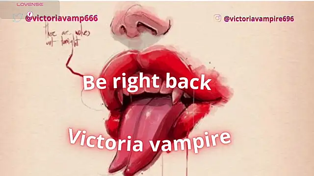 Victoriavampire666 online show from June 2026 11:05:02 PM