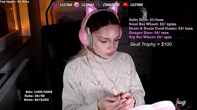 cymaishere online show from November 2025 05:17:02 PM