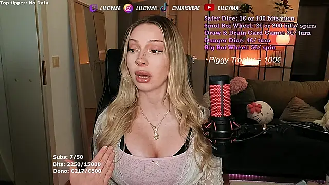 cymaishere online show from April 2026 07:55:02 PM