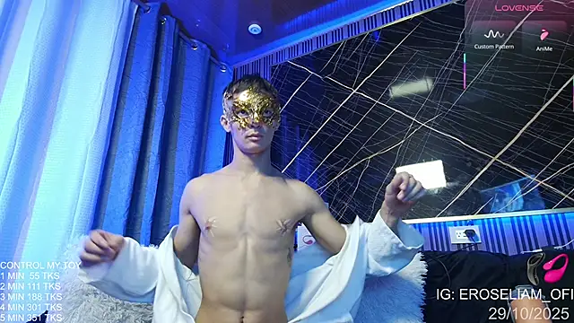 eroseliam online show from October 2025 08:19:01 PM