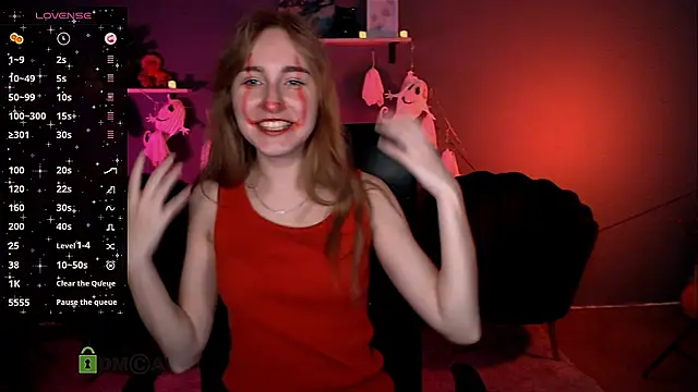 Snapshot of beauty_ginger_ chatting on October 2025 09:08:01 AM beauty ginger  online show from October 2025 09:08:01 AM