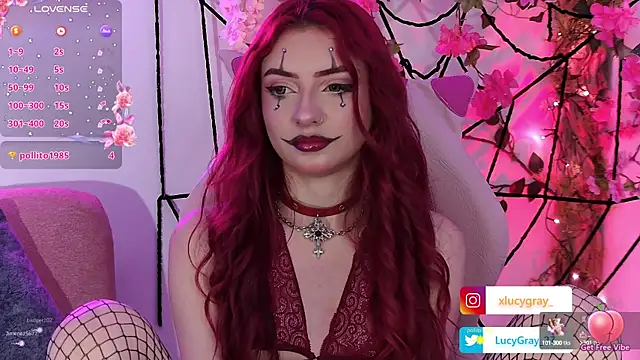 LucyGray online show from October 2025 03:18:01 AM