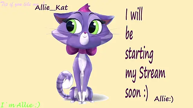 Allie Kat online show from April 2026 01:52:01 PM