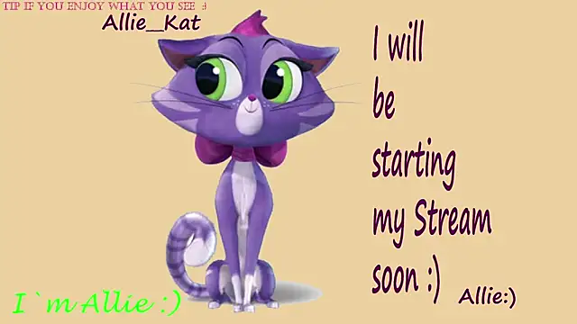 Allie Kat online show from November 2025 02:39:01 PM