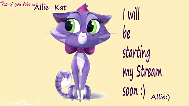 Allie Kat online show from May 2026 01:00:02 PM