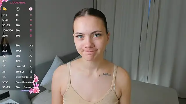 SirenaOstrem online show from October 2025 01:05:01 AM