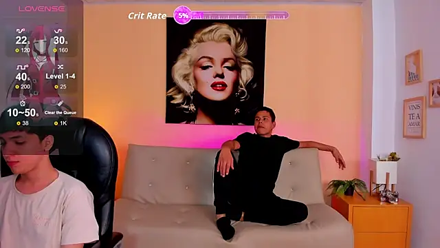 Snapshot of Handsomeboyss19 chatting on April 2026 02:57:01 AM Handsomeboyss19 online show from April 2026 02:57:01 AM