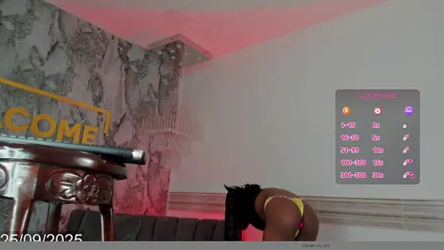 shantal chocolet online show from September 2025 08:15:01 PM