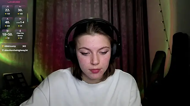 CutieAnny online show from February 2026 09:34:01 PM