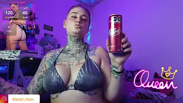 blazed vixen online show from May 2026 12:07:02 AM