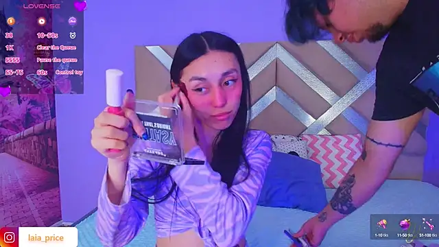 Laia and Damian online show from October 2025 07:37:02 PM