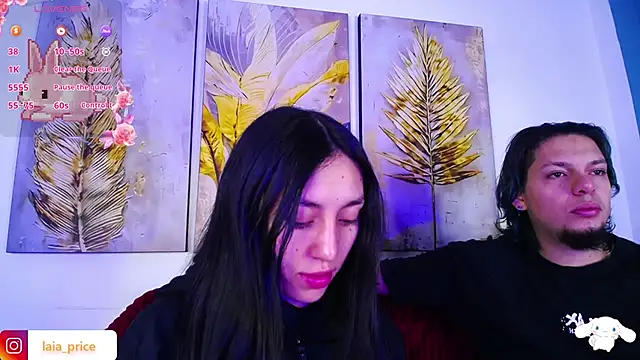 Laia and Damian online show from November 2025 12:09:02 PM