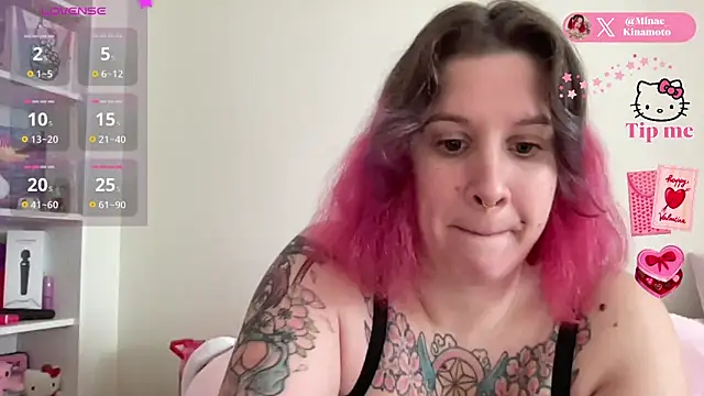 Snapshot of Minae_Kinamoto chatting on February 2026 01:53:01 PM Minae Kinamoto online show from February 2026 01:53:01 PM