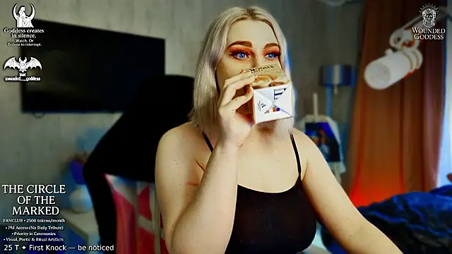 Wounded Goddess  online show from February 2026 07:51:02 AM