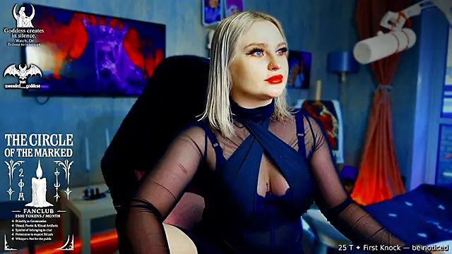 Wounded Goddess  online show from March 2026 05:13:02 AM