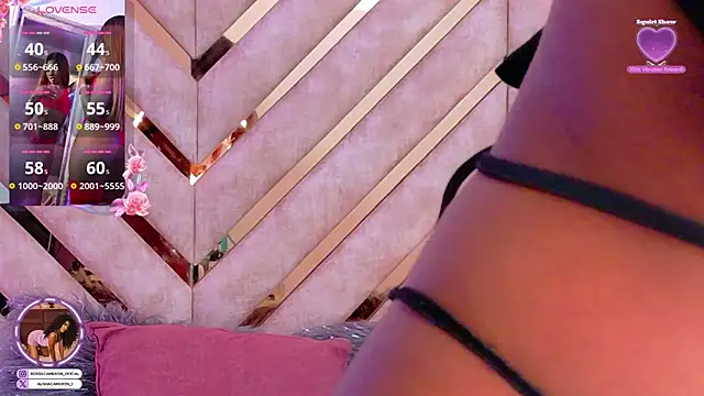 Snapshot of Rossie-Cameron chatting on December 2025 02:49:02 PM Rossie-Cameron online show from December 2025 02:49:02 PM