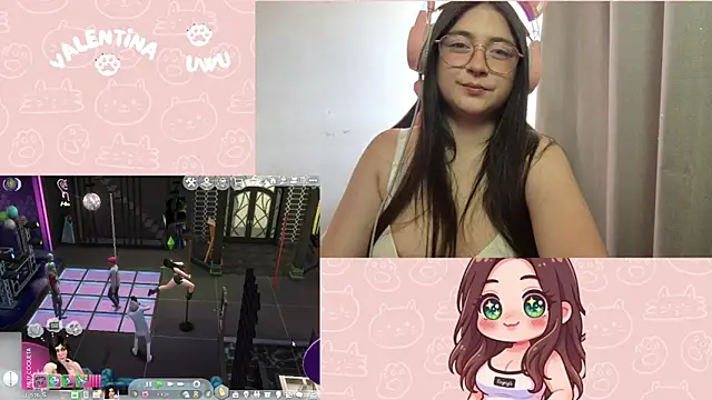 valentinauwu online show from February 2026 09:34:01 PM