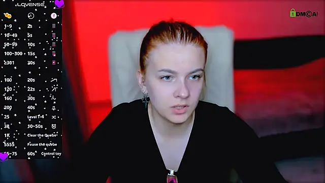 red  dizzy online show from October 2025 08:20:02 PM