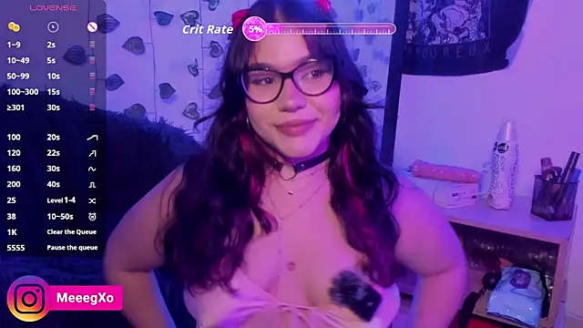 MegXo online show from November 2025 07:45:02 AM