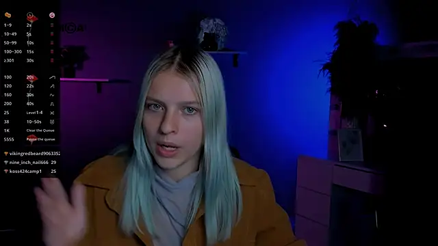 kaela spell  online show from October 2025 09:15:01 PM