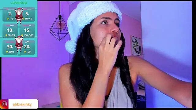 Snapshot of Abbiekinky chatting on December 2025 06:09:02 PM Abbiekinky online show from December 2025 06:09:02 PM