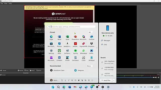 versatilevortex online show from October 2025 02:01:02 AM