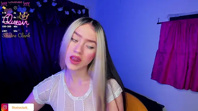 Shairaclark  online show from April 2026 01:39:02 AM