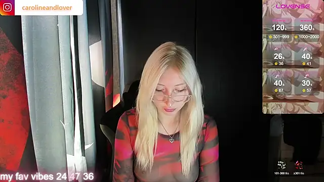 Caroline lover  online show from November 2025 11:26:01 AM