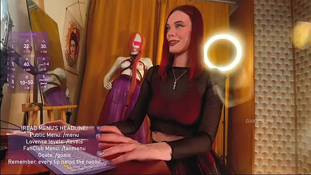 Giantess Eva online show from July 2026 07:44:02 PM