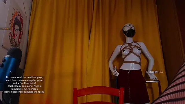 Giantess Eva online show from October 2025 05:33:02 PM