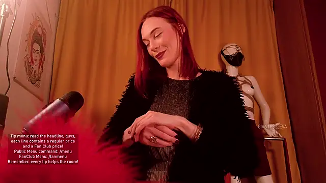 Giantess Eva online show from October 2025 05:05:01 PM