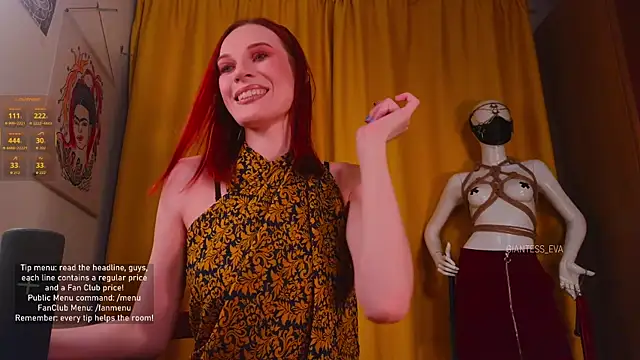 Giantess Eva online show from November 2025 05:06:01 PM