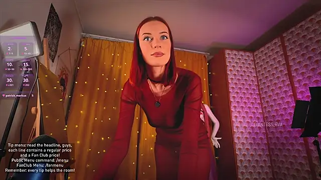 Giantess Eva online show from March 2026 04:11:01 PM