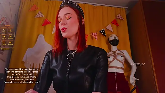 Giantess Eva online show from October 2025 05:23:02 PM