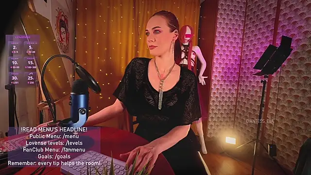 Giantess Eva online show from April 2026 04:52:02 PM