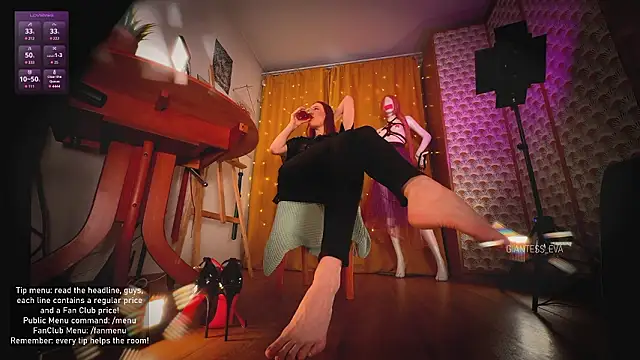 Giantess Eva online show from March 2026 09:55:02 PM
