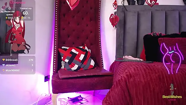 EvaGoddess  online show from February 2026 08:42:01 PM