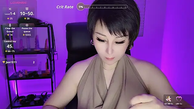 Goddess Jin online show from September 2025 05:52:02 PM