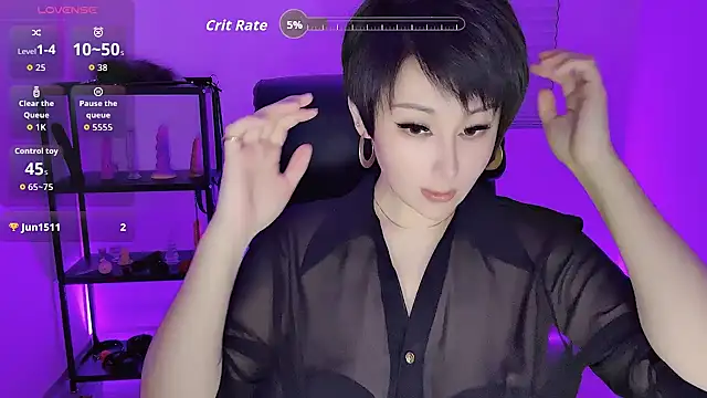 Goddess Jin online show from October 2025 07:48:01 PM