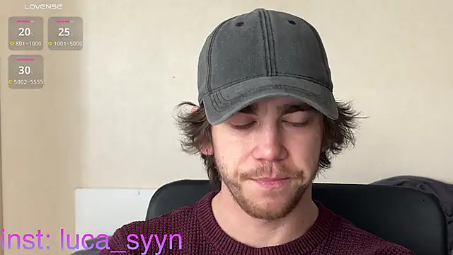 luca syn online show from October 2025 11:24:02 AM