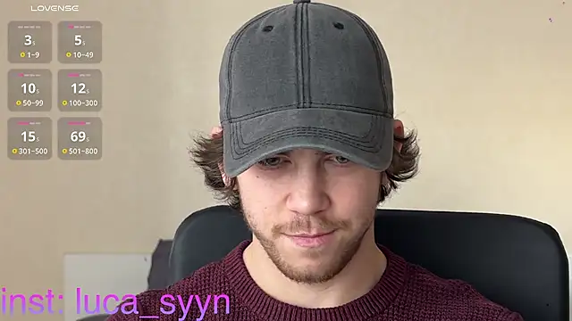luca syn online show from October 2025 12:07:01 PM