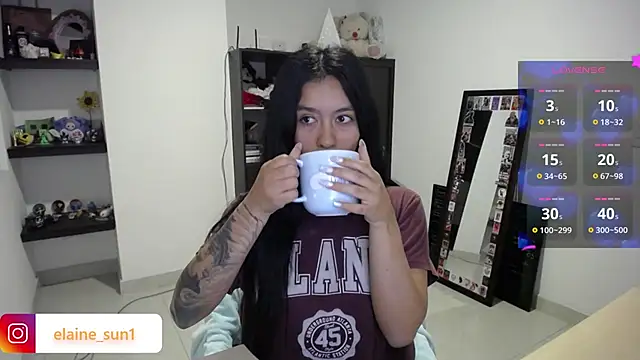 elaine sun1 online show from January 2026 03:21:01 AM