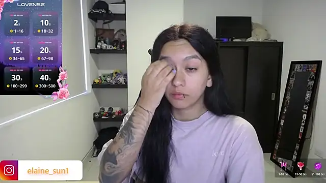 elaine sun1 online show from April 2026 10:38:02 PM