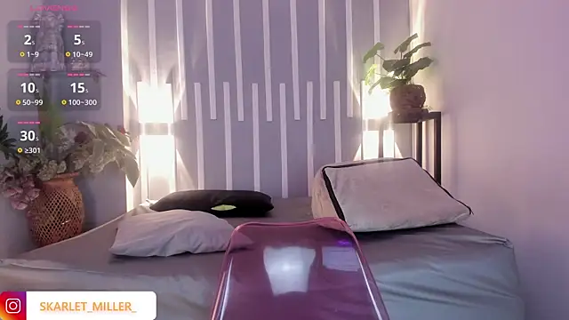 skarlet miller  online show from November 2025 12:20:01 PM