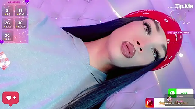 Daphnne XXX online show from December 2025 07:45:01 PM