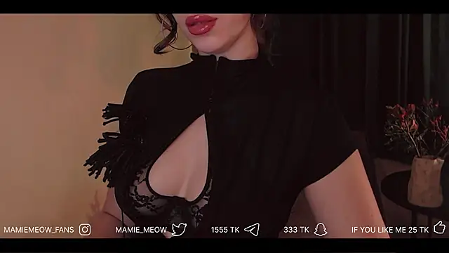 Mamiemeow online show from April 2026 01:50:01 PM