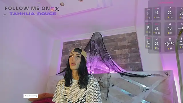 tahhlia rouge online show from October 2025 07:12:01 PM